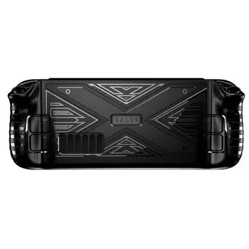 Защитный чехол для паровой палубы X Texture, мягкий чехол из ТПУ, амортизирующий, устойчивый к царапинам корпус, прочная, прохладная кожа, эргономика, нескользящая ручка 31.5*12.7*5cm чёрный