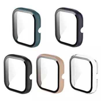 Защитный чехол для ПК для Amazfit GTS 2 Mini, защитный чехол для экрана, пленка из закаленного стекла для Huami Amazfit GTS2 Mini, бампер, чехол зелёный