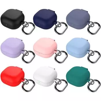 Защитный чехол из ТПУ/силикона для Samsung Galaxy Buds 2/Buds + Gen 2/Buds 2 Pro/Buds Live Bluetooth, беспроводная гарнитура для наушников чёрный