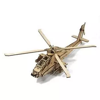 Завтрак AH 64 Apache Корея 3d Пазл