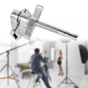 Зажим с концевой кулачком Baby Pin 5/8 Camera Rigs Простая в установке шаровая головка для крепления опорного освещения 5.5 inch