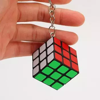 ZCube 3 см 3x3x3 брелок Magic Cube Mini Professional Speed Cube головоломка развивающая игрушка для детей