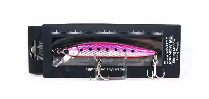 Zeake S Gravity Minnow 95 Тяжелая тонущая приманка 04 (4756)