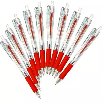 Zebra Ballpoint Pen Tapli Clip Red 10 Pieces Oil-Based 0.4 B-BNH5-R