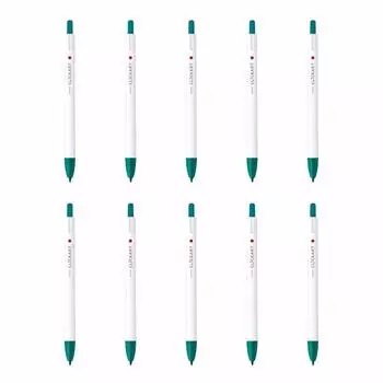 Zebra Clickart 10 Water-Based Pen, Green/Black, Pens, B-WYSS22-GB
