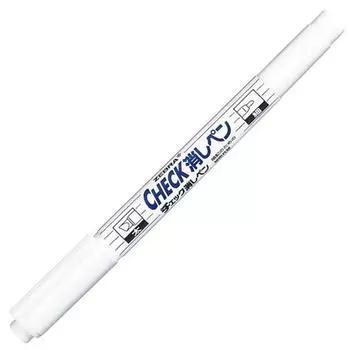 Zebra memorization check eraser pen 10 pieces B-MWE-150-CK белый