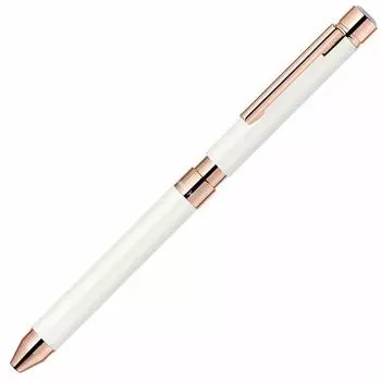Zebra Pen ShaboX SL6 Leather White Multi-Function SB36-LW