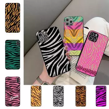 Чехол для телефона с принтом зебры для iPhone 11 12 13 Mini Pro Max 8 7 6 6S Plus X 5 SE 2020 XR XS Funda Case 6plus or 6s plus