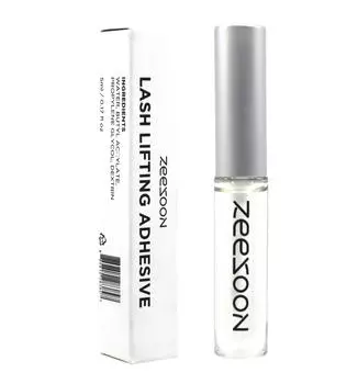 Zeesoon Lash Lifting Adhesive (5 мл, 0,16 унции), клей для завивки ресниц, фиксирующий стержень для завивки ресниц 2EA