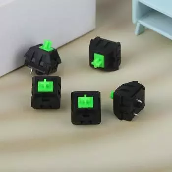 Зеленые RGB-переключатели для механической игровой клавиатуры Razer Blackwidow Chroma