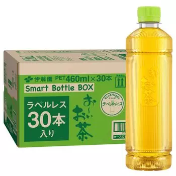 Зеленый чай Itoen без этикетки Oi Ocha 460 мл x 30 смарт-бутылок