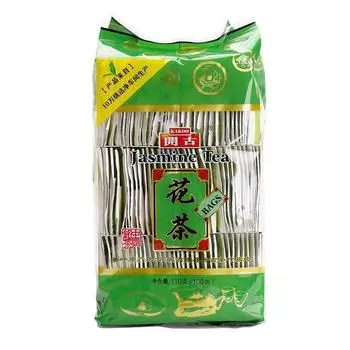 Зеленый чай Kai Gu Super Value с жасмином 110 г пакетик Жасминовый чай 110 г