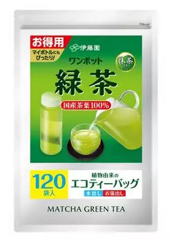 Зеленый чай матча Itoen One Pot, чайная ценность x 120 пакетиков, 2,5 г