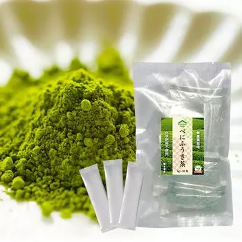 Зеленый чай в порошке Benifuuki от Kakuya Foods без пестицидов, 30 упаковок, свежий чай из префектуры Кумамото с метилированным катехином