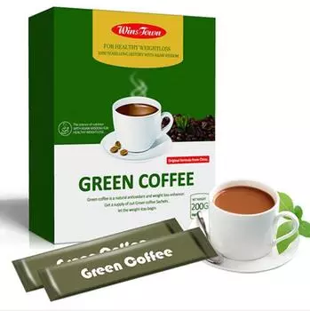 Зеленый кофе Slim Tea – смесь для быстрого сжигания жира и похудения 10G * 20 bags/box of green coffee