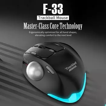 ZELOTES F33 Беспроводные игровые мыши BT2.4G TriModes 8Buttons Бесшумные мыши со светодиодной подсветкой белый