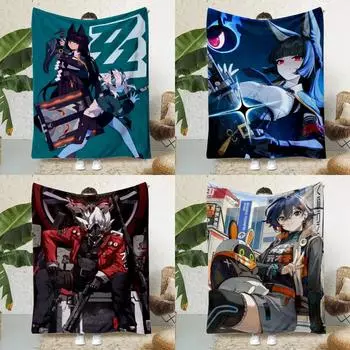Zenless Zone Zero ZZZERO ZZZ Nicole Printed Blanket Picker Blankets Теплое одеяло Мягкое и удобное для дома и путешествий Подарок на день рождения 30x40in