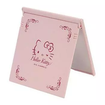 Зеркальце Kai Hello Kitty, разноцветное, 1 шт., популярный персонаж в Корее