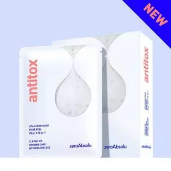 Zero Absolu Antitox Sparkle Mask Pore Fill 1 лист