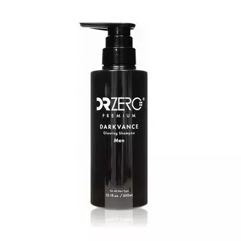 Zero Dark Vance Glowing Shampoo 300ml Hair Repair Sebum Care Scalp Scalp Moisture Removal of Stickiness Root Cleaning Scalp Care Shampoo Hair Quality