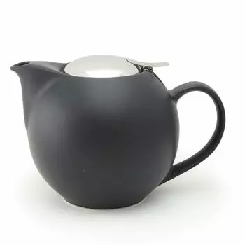 ZERO JAPAN Universal Teapot for 7 people Black w194 x d140 x h124mm BBN-06 NBK/Noble