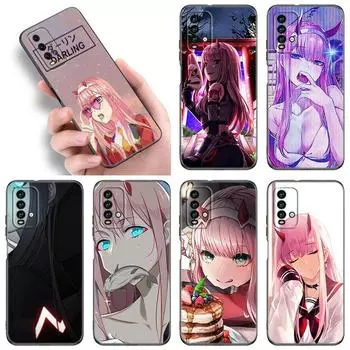 Чехол для телефона Zero Two Darling In The FranXX для Xiaomi Redmi Note 5 6 9T K20 K40 K50 Pro 7A 8A 9A 9C 9i 10A 10C A1 S2 черный чехол Redmi Note 5(Pro)
