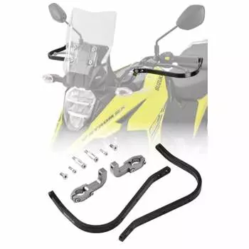 ZETA RACING Adventure Armor Hand Guard V-STROM250SX 23 Exclusive Design High Rigidity Aluminum Alloy 2 Types of Installation Method Protection Off-Ro