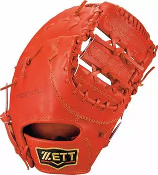 ZETT Rigid Baseball First Mitt Prostatus Throwing Deep Orange Made in Japan BPROFM230 Right-handed (5800)