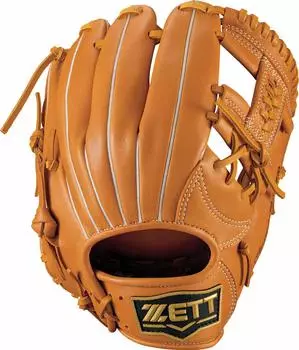 ZETT Soft Baseball Glove Soft Steer Right Throwing Soft Brown 3 BRGB35040 (Glove) All-Round (3700S) Size