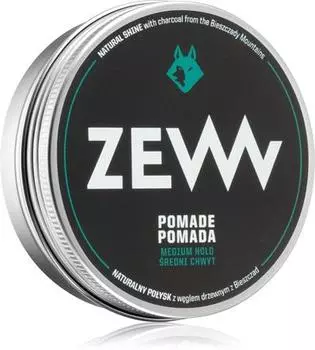 Zew For Men Pomade Natural Shine Pommade Cheveux Fixation Moyenne TU прозрачный
