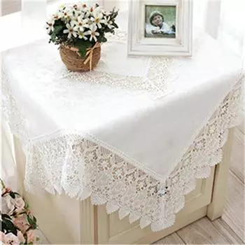 Жаккардовые скатерти, каминные полки, бордюры, свадебные украшения для дома, вышитые кружевные скатерти, круглая скатерть, чехол 45x89cm chair back коричневый