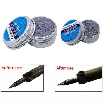 Жало паяльника Tinner Activator очиститель наконечника Remover 6g Free F1N0 grey-16g