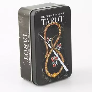 Железные карточные игры Таро Дикое Неизвестное, 10x6x4 см