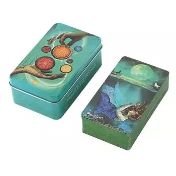Железные карточные игры Таро Провидца Света, 10x6x4 см