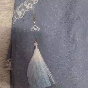 Жемчуг для девочек, цветок Cheongsam, прессованные лацканы, металлические булавки для воротника, броши с кисточками, античная подвеска