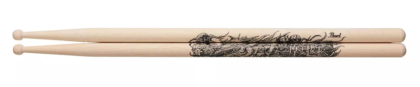 Жемчужные барабанные палочки Hibiki Signature Series Artist, модель 189H
