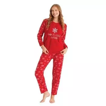 Женская флисовая пижама Estiva Winter Plush Fleece Set