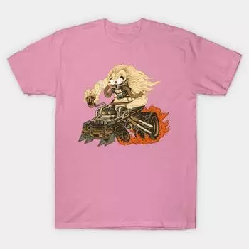 Женская футболка Fury Fink Immortan Joe с принтом Харадзюку, кавайная футболка, летняя футболка с коротким рукавом, женская футболка, топ S