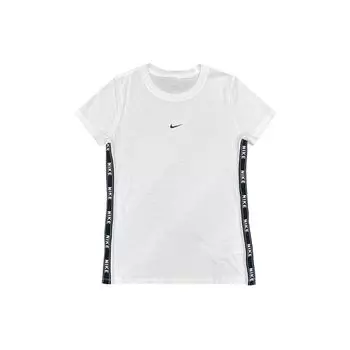 Женская футболка с коротким рукавом и небольшой нашивкой-логотипом Nike, белая DC0575-100 XL