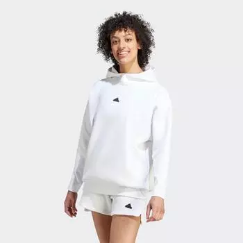 Женская худи Adidas ZNE IN5125-WHITE
