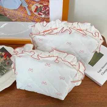 Женская косметичка Sweet Design, дамская косметичка, дорожные сумки для хранения, простые женские стеганые сумки-клатчи на молнии S розовый