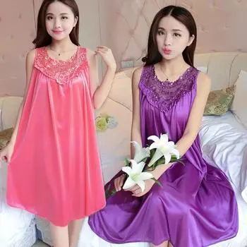 Женская ночная рубашка, шелковое белье, сексуальное платье Babydoll, ночная рубашка, одежда для сна
