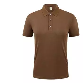 Женская однотонная летняя рубашка-поло Ice Silk с коротким рукавом, рабочая футболка, женская учебная повседневная одежда для учителя S