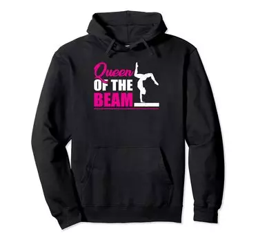 Женская парка Queen Of The Beam Love Balance Beam Design чёрный