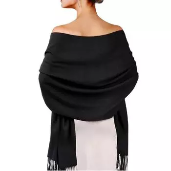 Женская шаль из искусственного кашемира, вечернее платье, шаль One Size