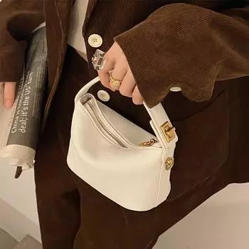Женская сумка Cloud Bag Повседневные маленькие квадратные сумки Сумка через плечо Женские сумки через плечо Кошелек и сумочка Сумка для матери и ребенка one size белый