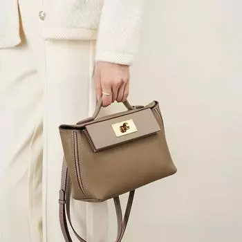 Женская сумка-мешок Baotou Layer Skin Dumpling Bag Wings Hand Bill Shoulder Crossbody Backpack