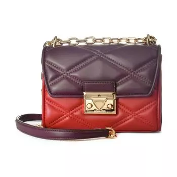 Женская сумка Michael Kors 35F2GNRC1T-CHILI-MULTI Красная (19 х 14 х 7 см)