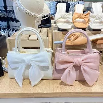 Женская сумка с бантом Diagonal Straddle Bag