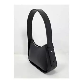 Женская сумка с узором Baguette, черная